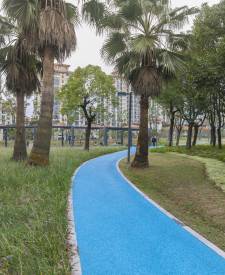 寧波姚江公園景觀路面項目